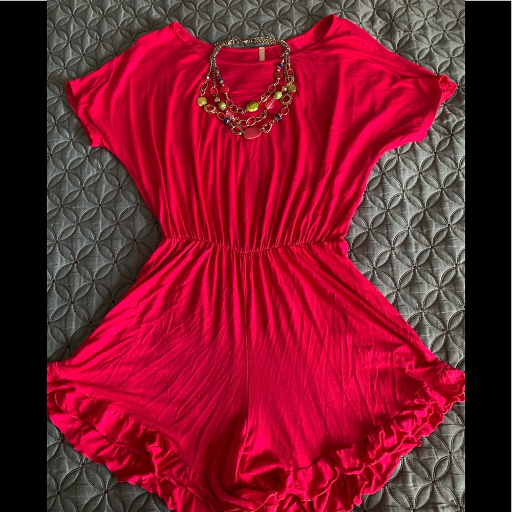 Pink romper